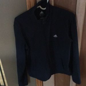 Adidas black track jacket